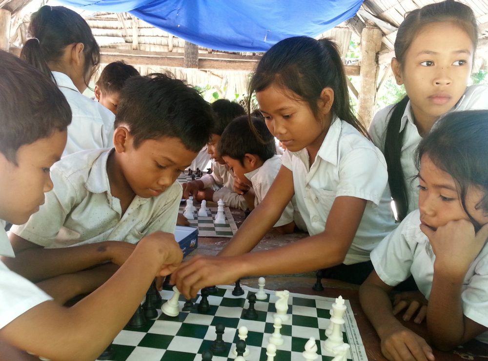 VOLUNTEER BLOG: Chess, Science, and Football